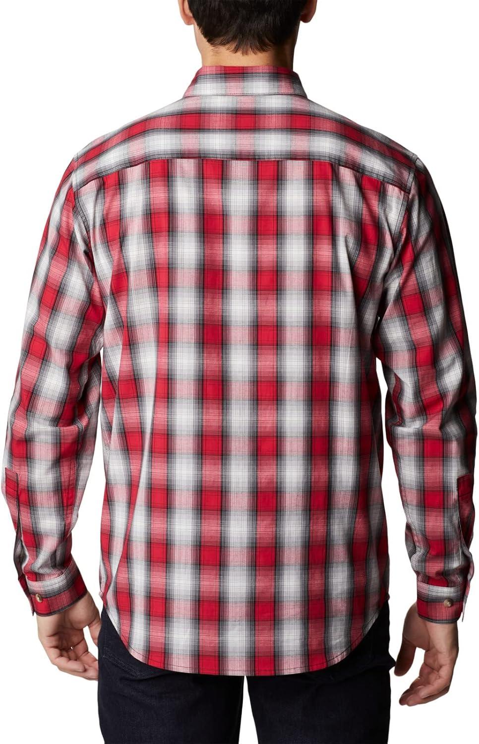 imageColumbia Mens Rapid Rivers Ii Long Sleeve ShirtMountain Red Soft Ombre