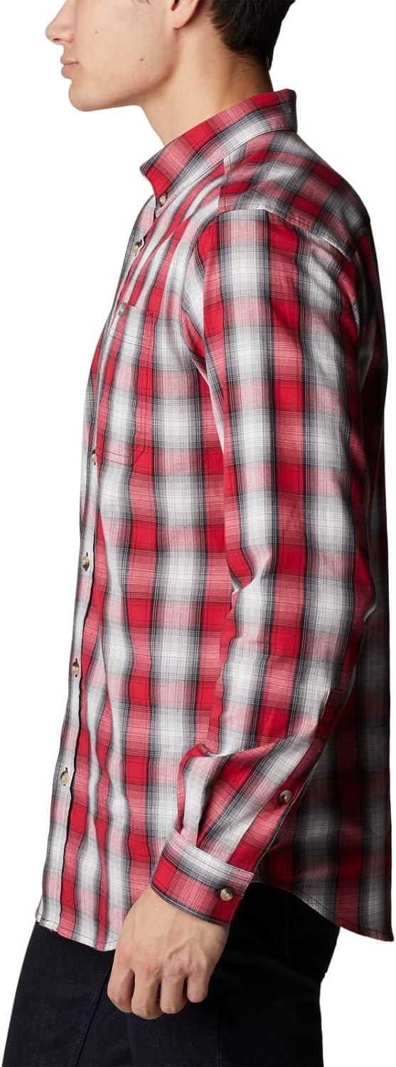 imageColumbia Mens Rapid Rivers Ii Long Sleeve ShirtMountain Red Soft Ombre