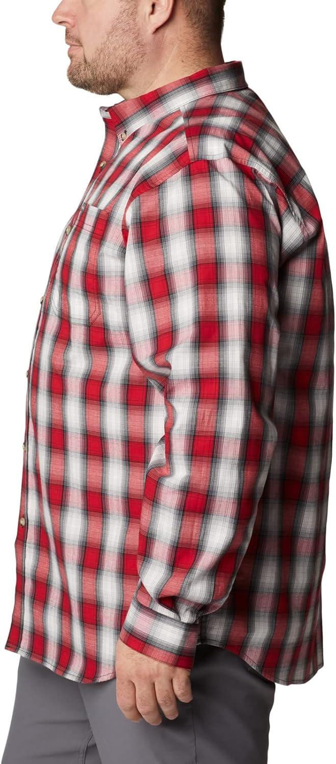 imageColumbia Mens Rapid Rivers Ii Long Sleeve ShirtMountain Red Soft Ombre