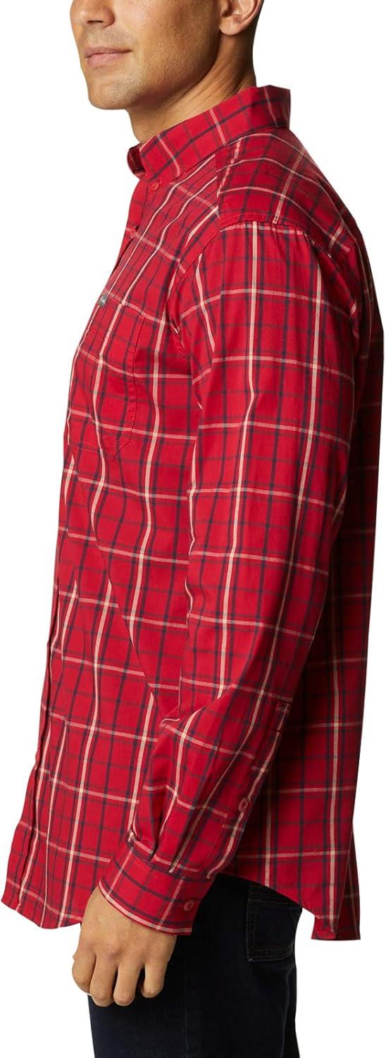 imageColumbia Mens Rapid Rivers Ii Long Sleeve ShirtMountain Red Tartan Grid