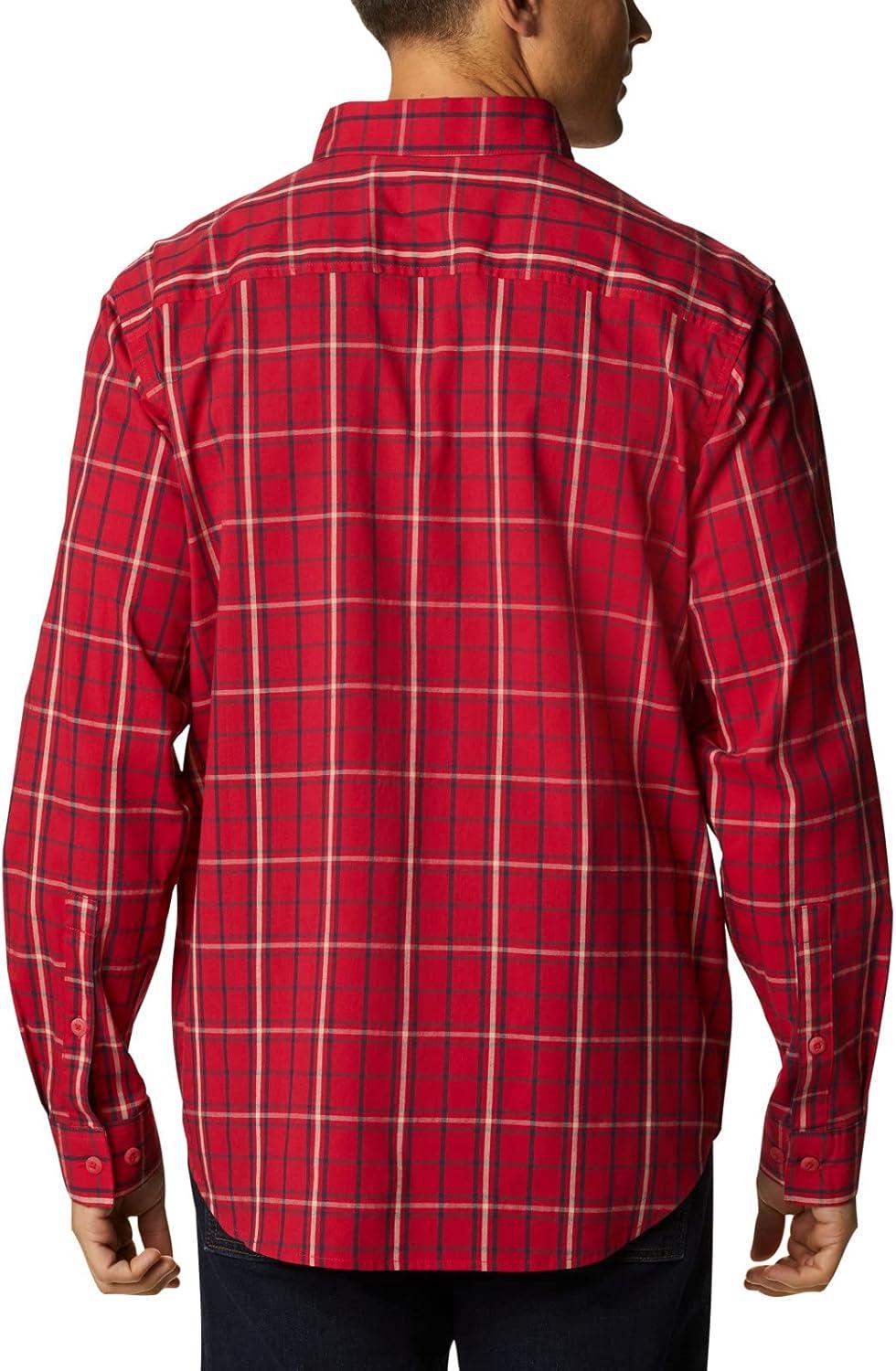imageColumbia Mens Rapid Rivers Ii Long Sleeve ShirtMountain Red Tartan Grid