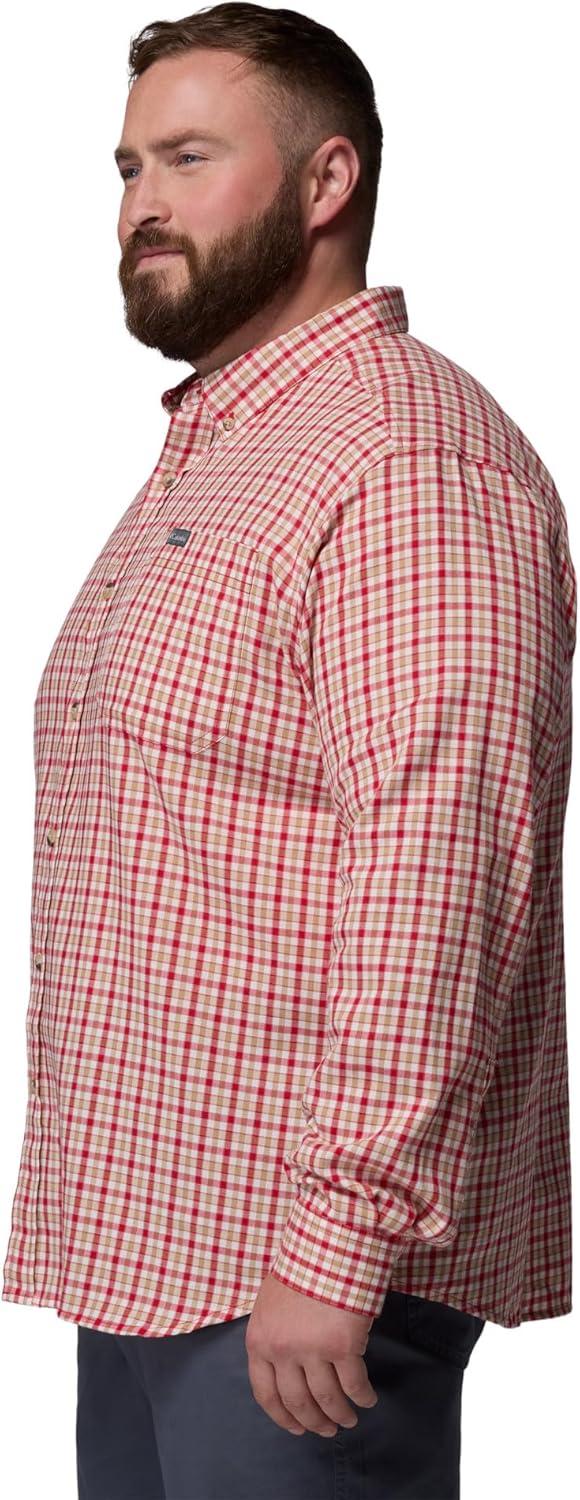 imageColumbia Mens Rapid Rivers Ii Long Sleeve ShirtMtn Red Trail Crossing Gingham