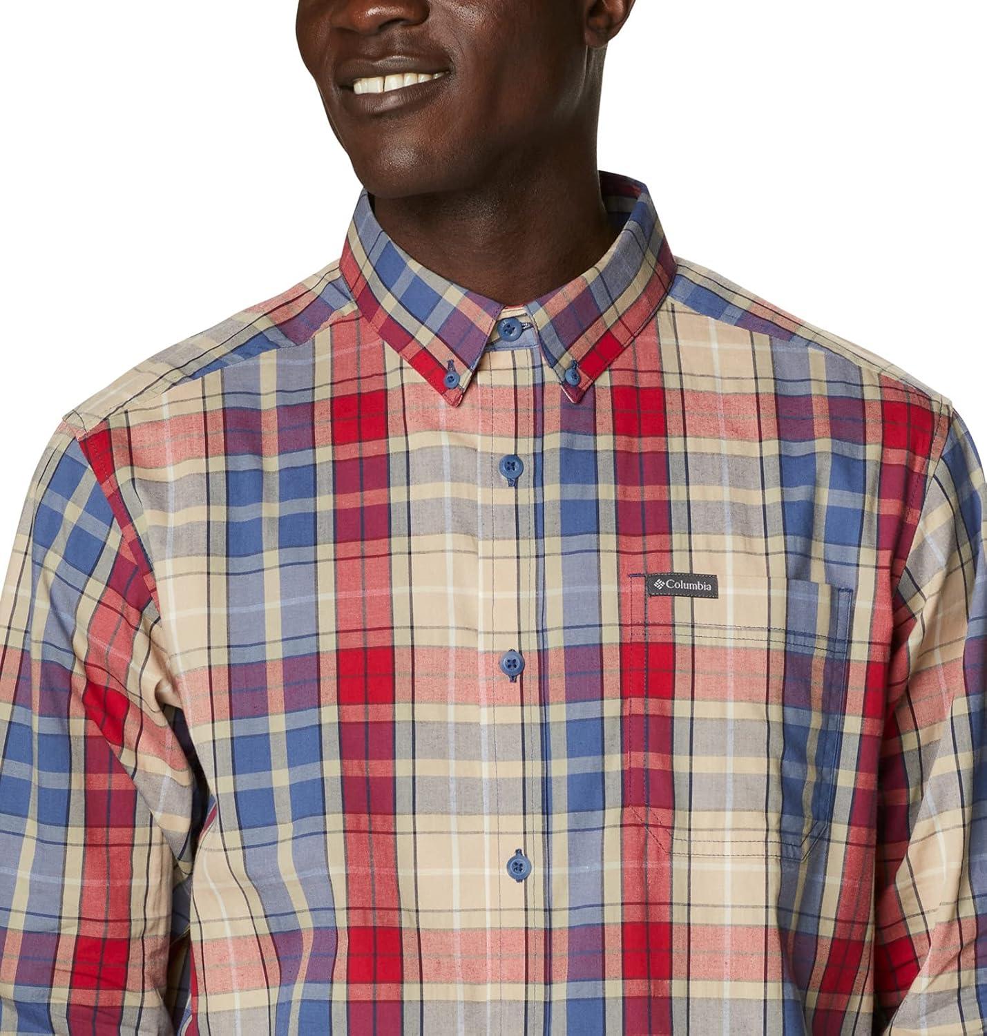 imageColumbia Mens Rapid Rivers Ii Long Sleeve ShirtNight Tide Multi Plaid