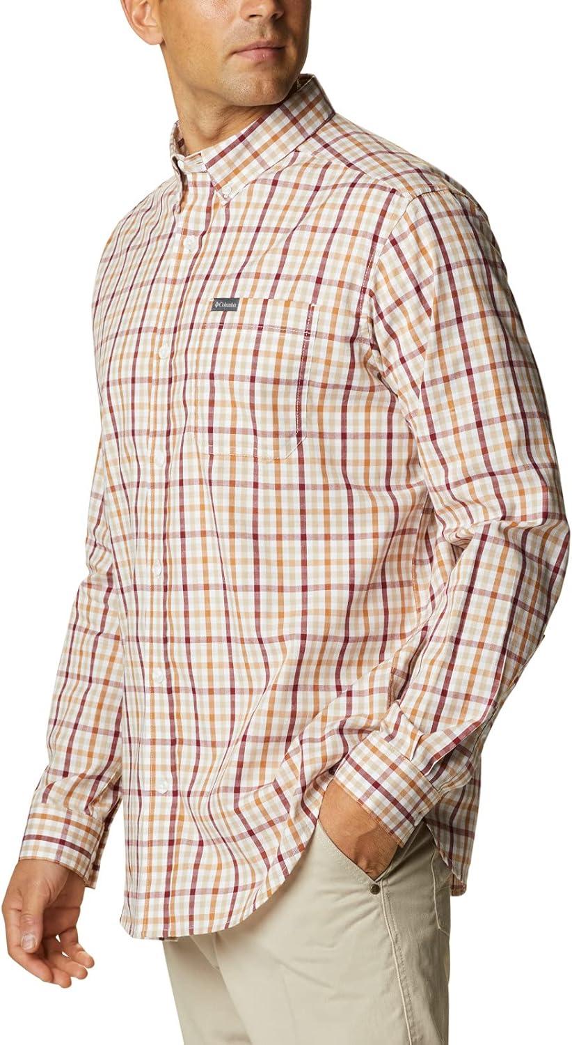 imageColumbia Mens Rapid Rivers Ii Long Sleeve ShirtRed Jasper Multi Gingham