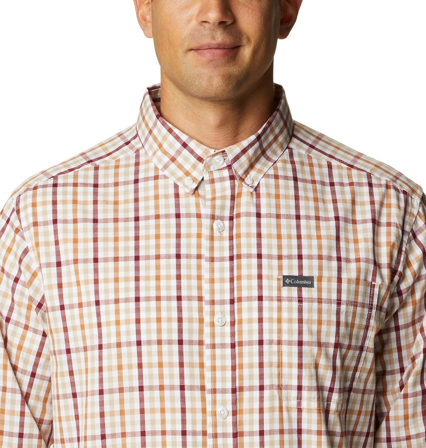 imageColumbia Mens Rapid Rivers Ii Long Sleeve ShirtRed Jasper Multi Gingham