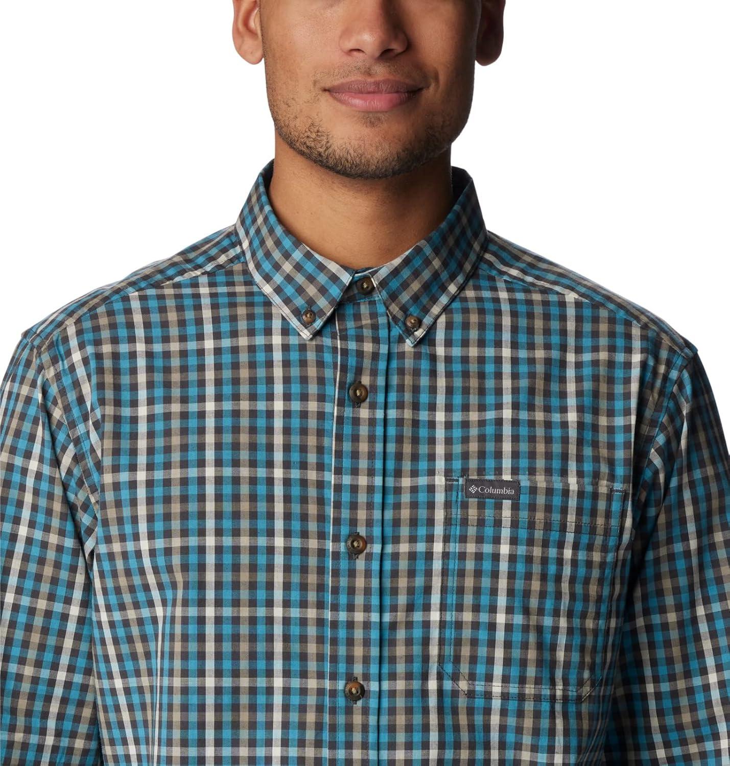 imageColumbia Mens Rapid Rivers Ii Long Sleeve ShirtShark Everyday Gingham