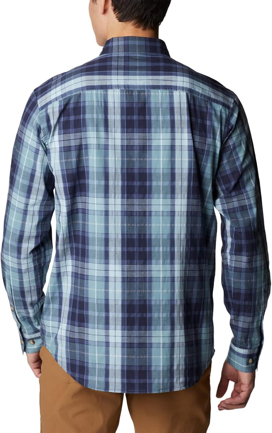 imageColumbia Mens Rapid Rivers Ii Long Sleeve ShirtSpring Blue Multi Plaid
