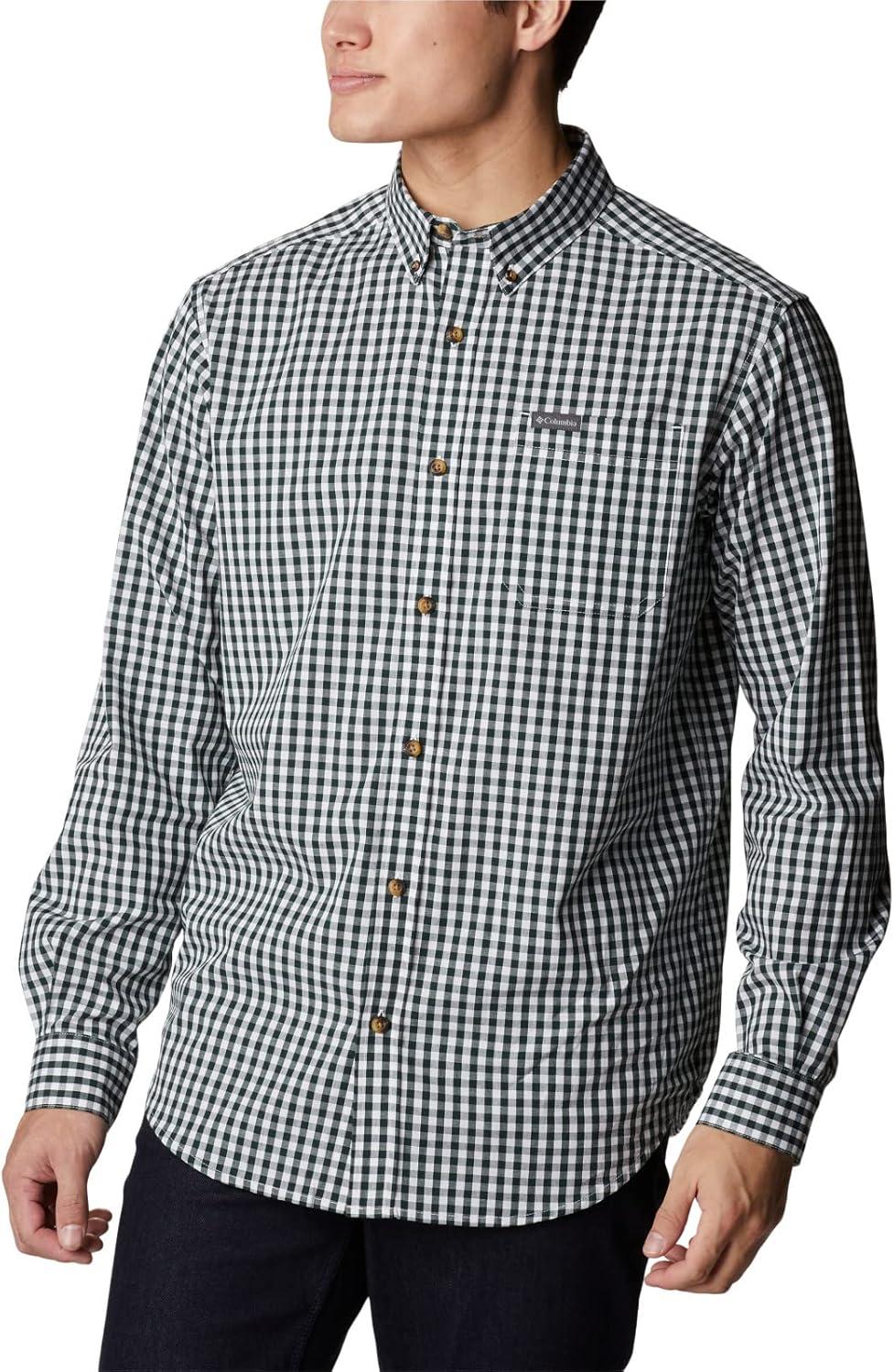 imageColumbia Mens Rapid Rivers Ii Long Sleeve ShirtSpruce Multi Gingham