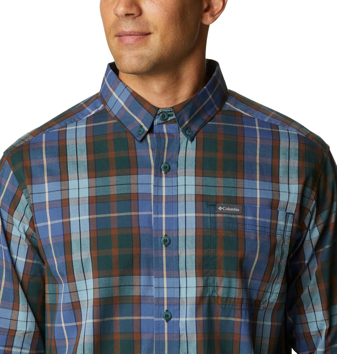 imageColumbia Mens Rapid Rivers Ii Long Sleeve ShirtSpruce Multi Plaid