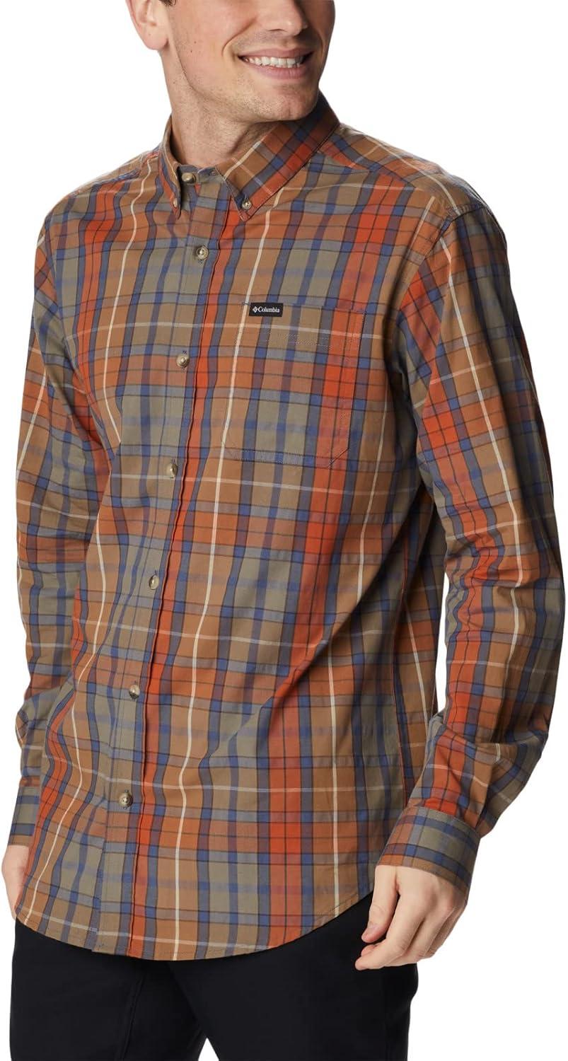 imageColumbia Mens Rapid Rivers Ii Long Sleeve ShirtStone Green 2 Multi Plaid