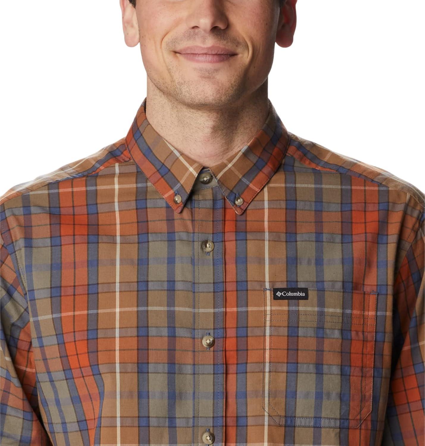 imageColumbia Mens Rapid Rivers Ii Long Sleeve ShirtStone Green 2 Multi Plaid