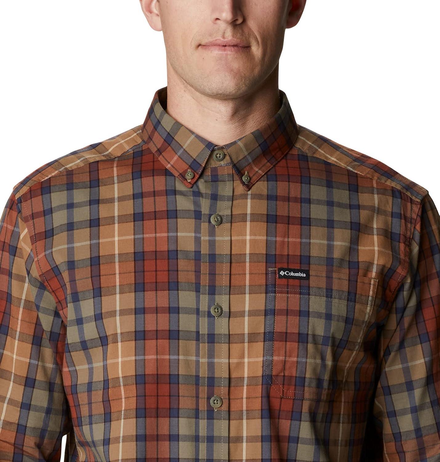 imageColumbia Mens Rapid Rivers Ii Long Sleeve ShirtStone Green Multi Plaid