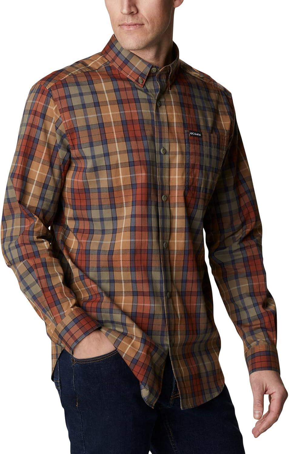 imageColumbia Mens Rapid Rivers Ii Long Sleeve ShirtStone Green Multi Plaid