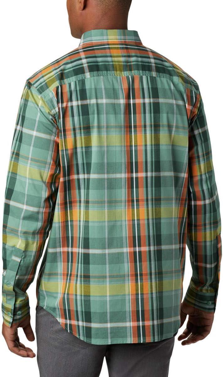 imageColumbia Mens Rapid Rivers Ii Long Sleeve ShirtThyme Green Oversize Plaid