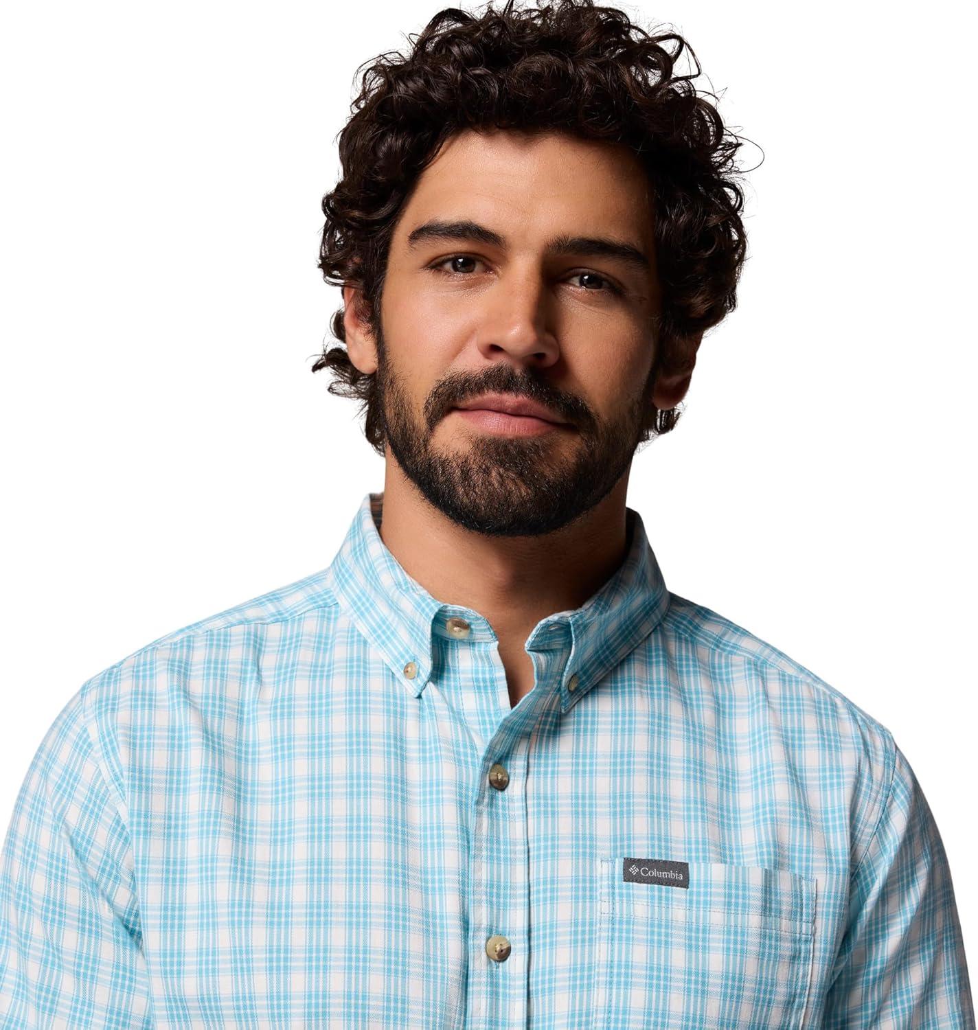 imageColumbia Mens Rapid Rivers Ii Long Sleeve ShirtVintage Blue Falls Plaid
