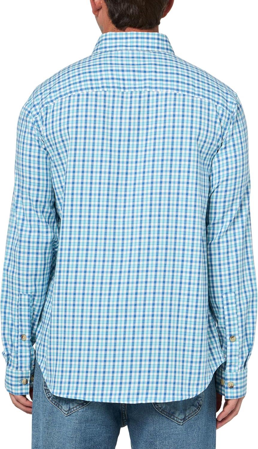 imageColumbia Mens Rapid Rivers Ii Long Sleeve ShirtVintage Blue Trail Crossing Gingham
