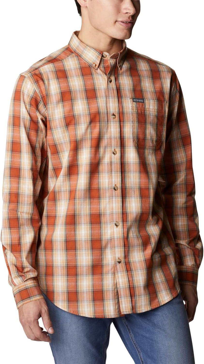 imageColumbia Mens Rapid Rivers Ii Long Sleeve ShirtWarm Copper Soft Ombre