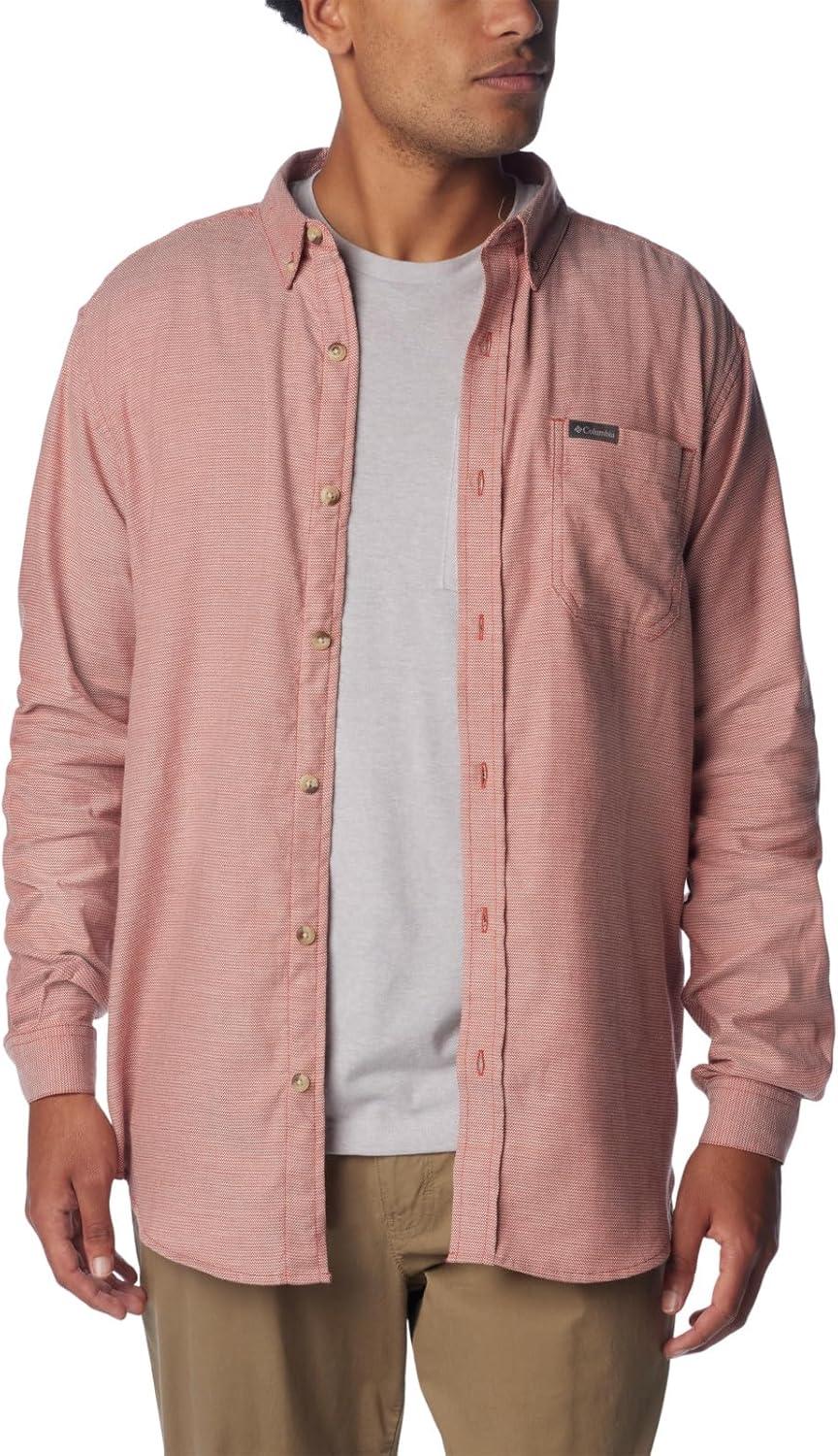 imageColumbia Mens Rapid Rivers Ii Long Sleeve ShirtWarp Red Oxford