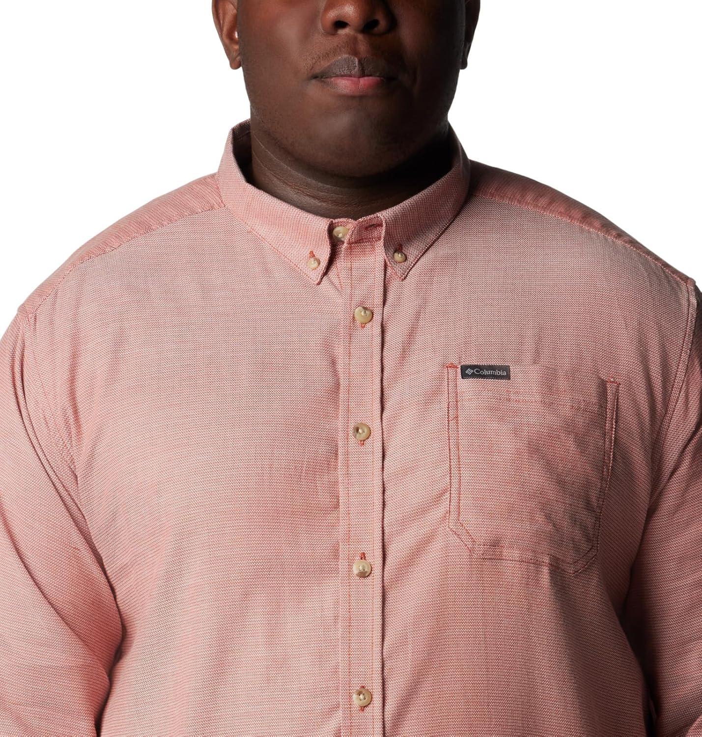 imageColumbia Mens Rapid Rivers Ii Long Sleeve ShirtWarp Red Oxford