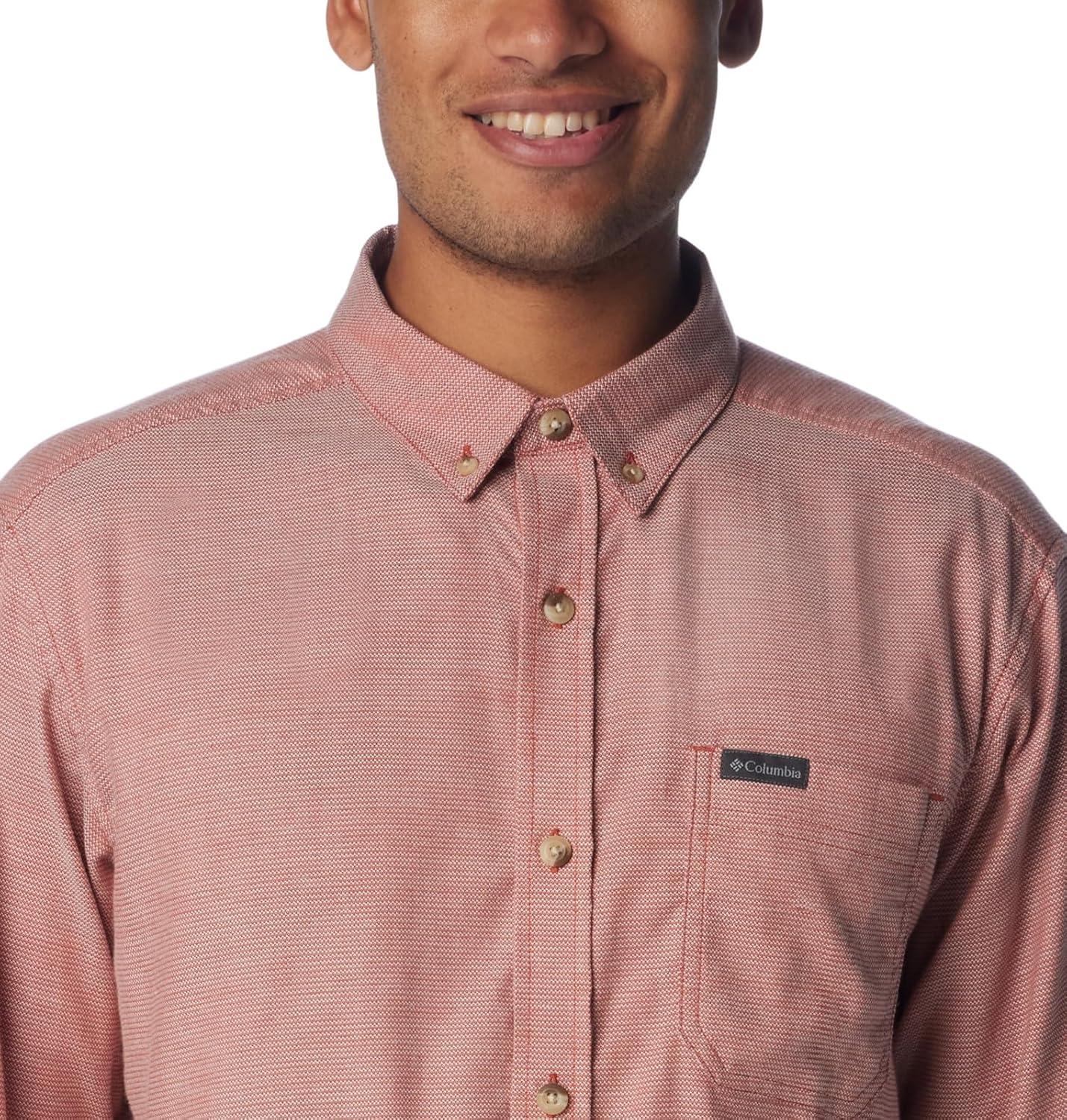 imageColumbia Mens Rapid Rivers Ii Long Sleeve ShirtWarp Red Oxford