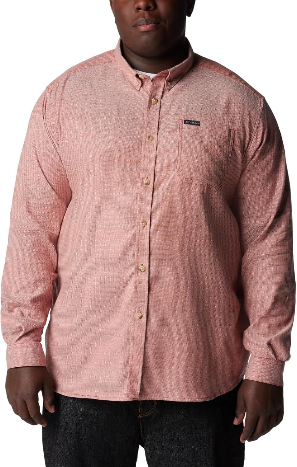 imageColumbia Mens Rapid Rivers Ii Long Sleeve ShirtWarp Red Oxford