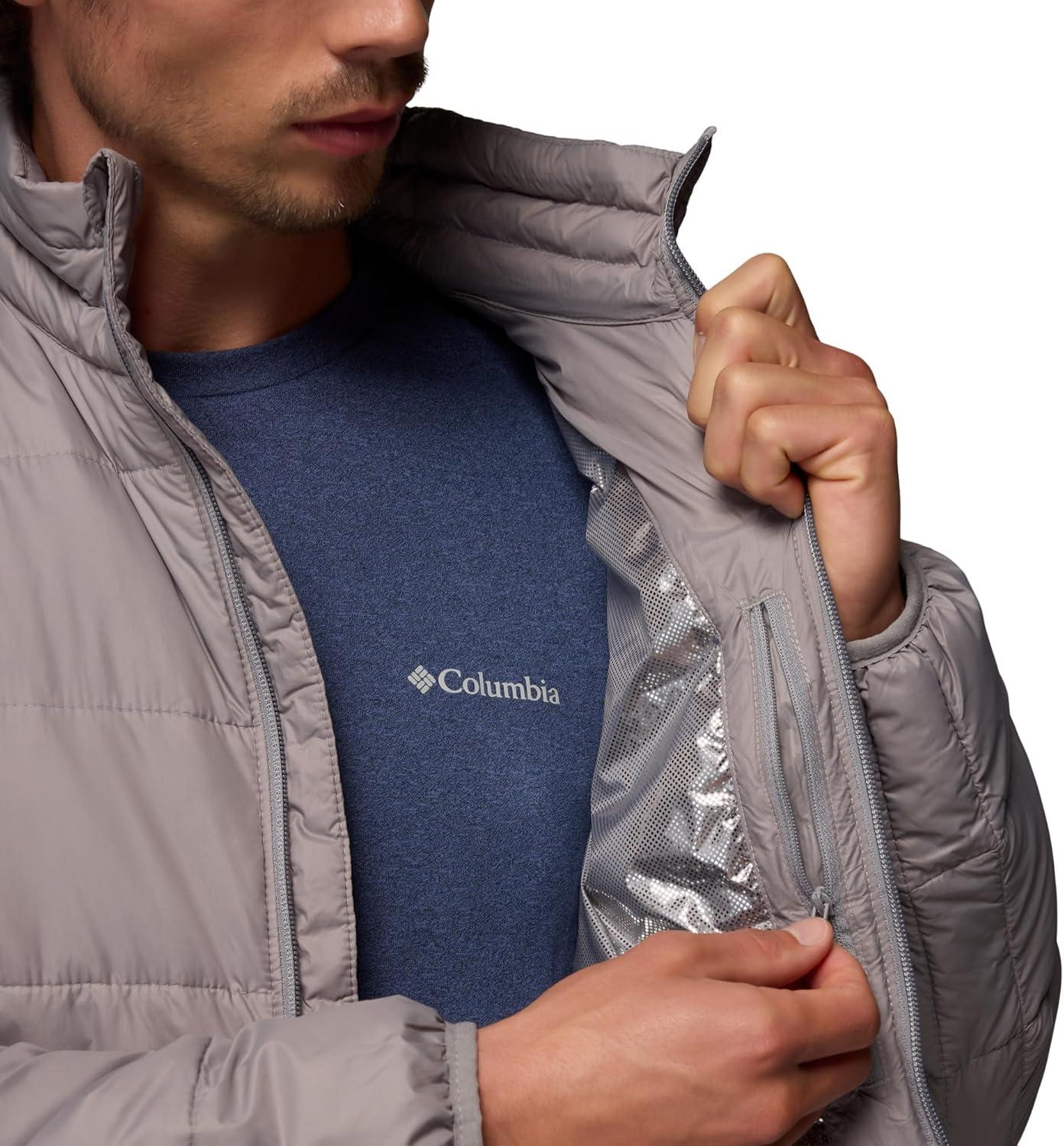 imageColumbia Mens Voodoo Falls 590 Turbodown II JacketLight Grey