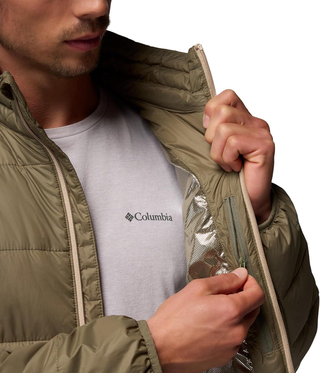 imageColumbia Mens Voodoo Falls 590 Turbodown II JacketStone Green