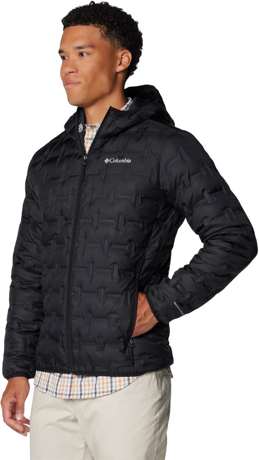 imageColumbia mens Delta Ridge II Down Hooded JacketBlack