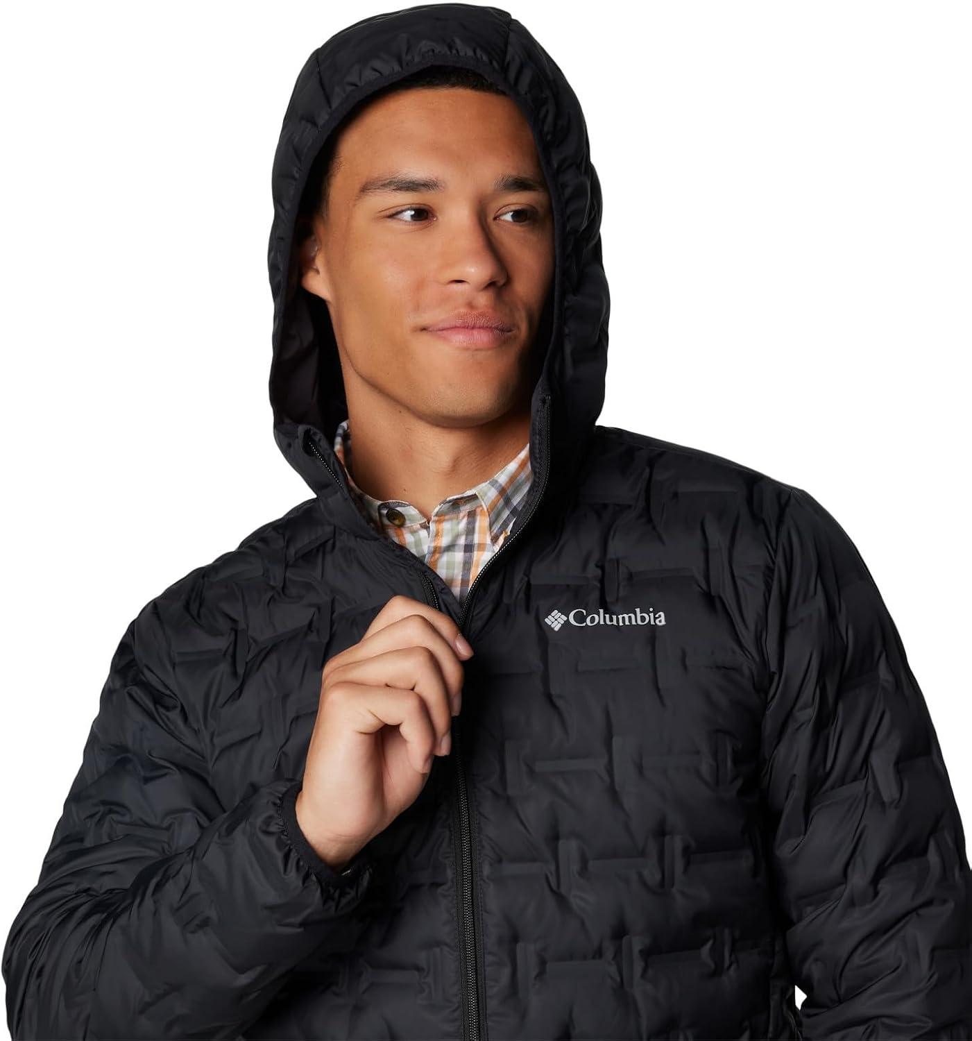imageColumbia mens Delta Ridge II Down Hooded JacketBlack