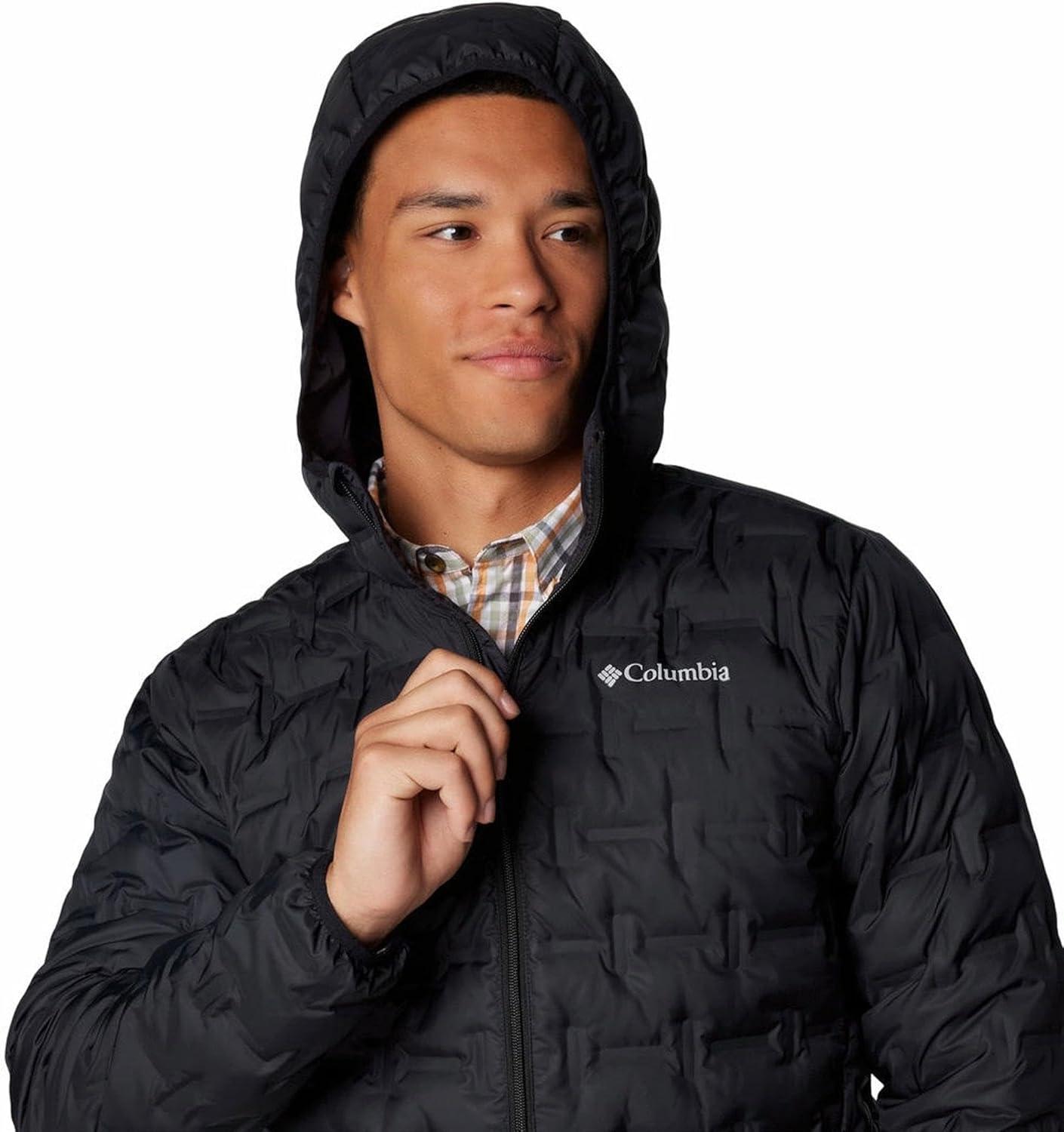 imageColumbia mens Delta Ridge II Down Hooded JacketBlack