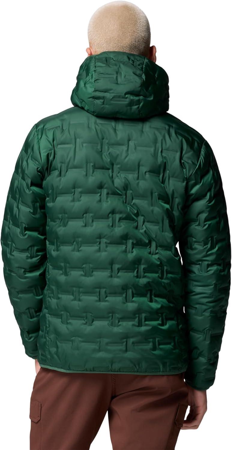 imageColumbia mens Delta Ridge II Down Hooded JacketRain Forest