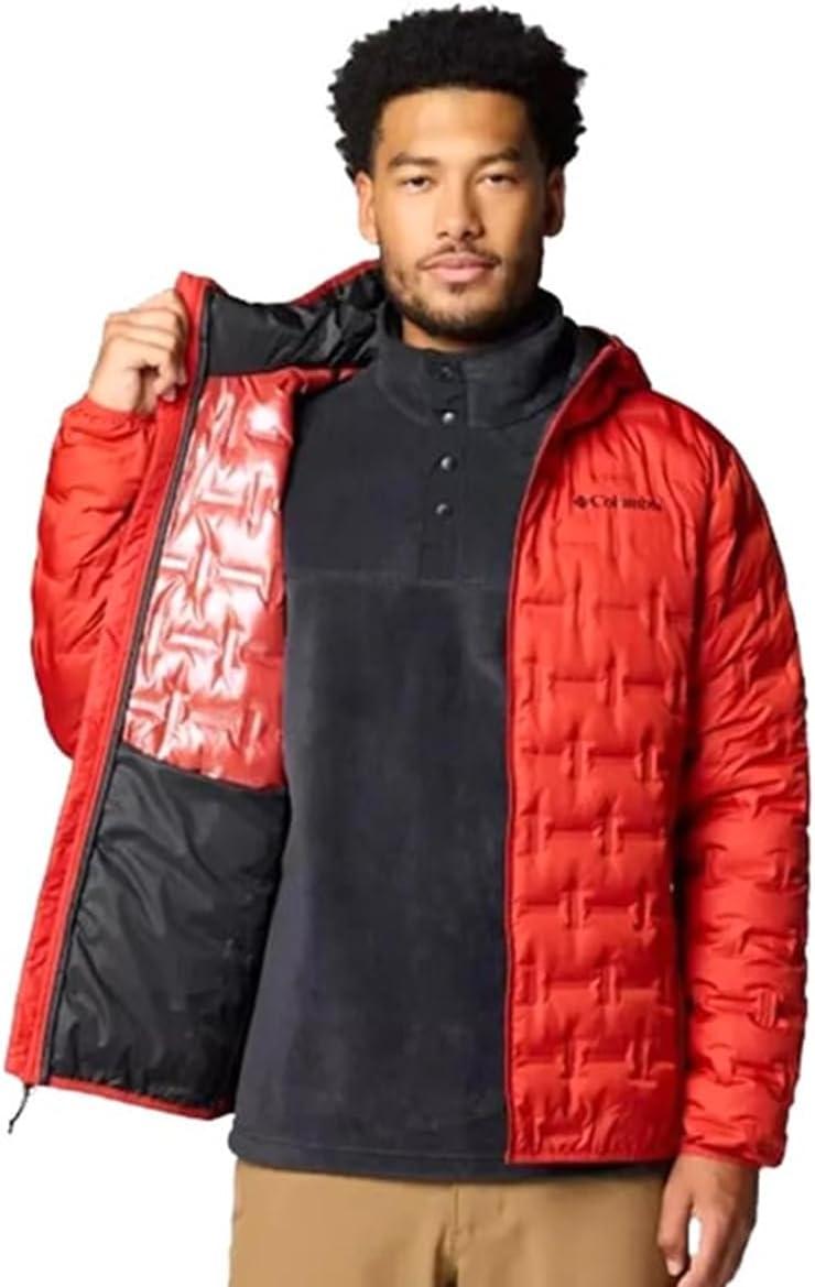 imageColumbia mens Delta Ridge II Down Hooded JacketSail Red