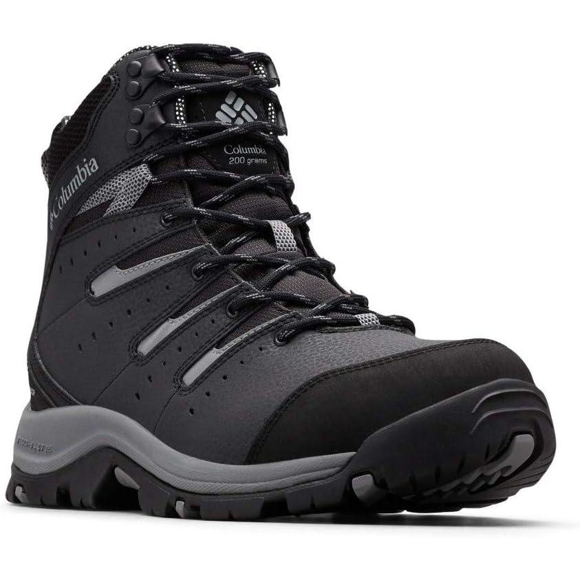 imageColumbia Mens Gunnison II OmniHeat Snow BootsBlackTi Grey Steel