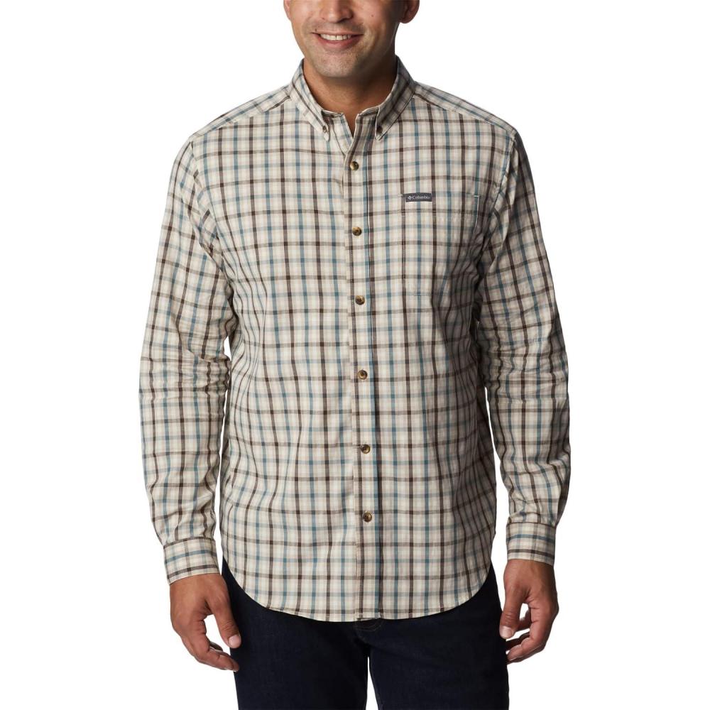 imageColumbia Mens Rapid Rivers Ii Long Sleeve ShirtCordovan Multi Gingham