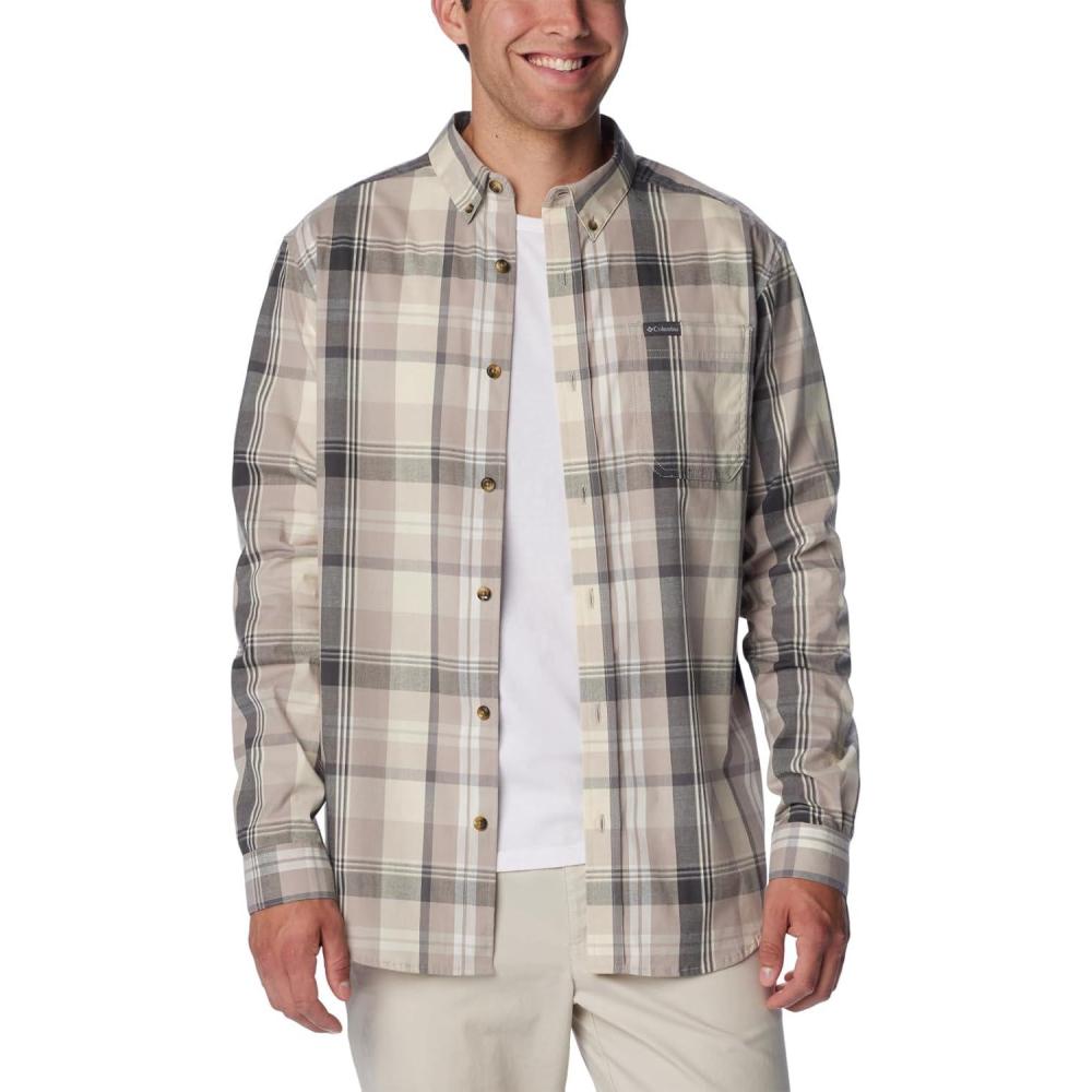 imageColumbia Mens Rapid Rivers Ii Long Sleeve ShirtFlint Grey Multi