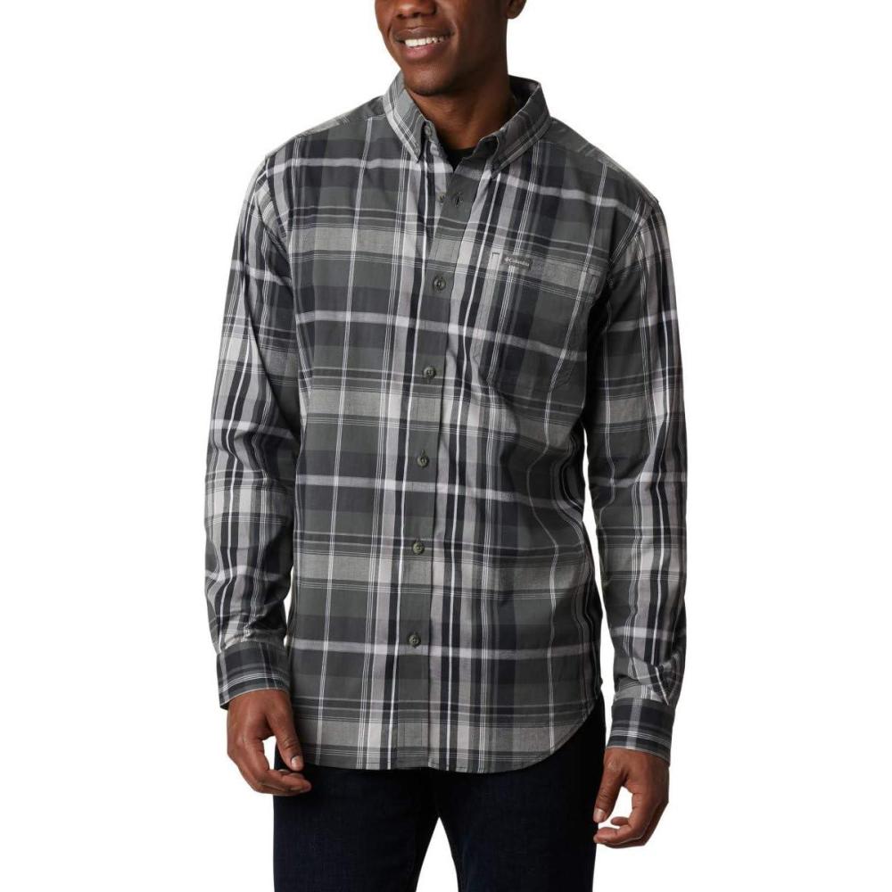 imageColumbia Mens Rapid Rivers Ii Long Sleeve ShirtGrill Oversize Plaid