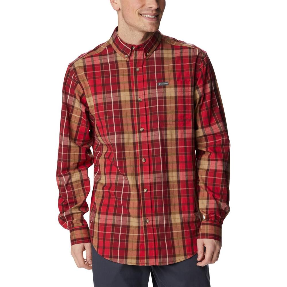 imageColumbia Mens Rapid Rivers Ii Long Sleeve ShirtPeach Cloud