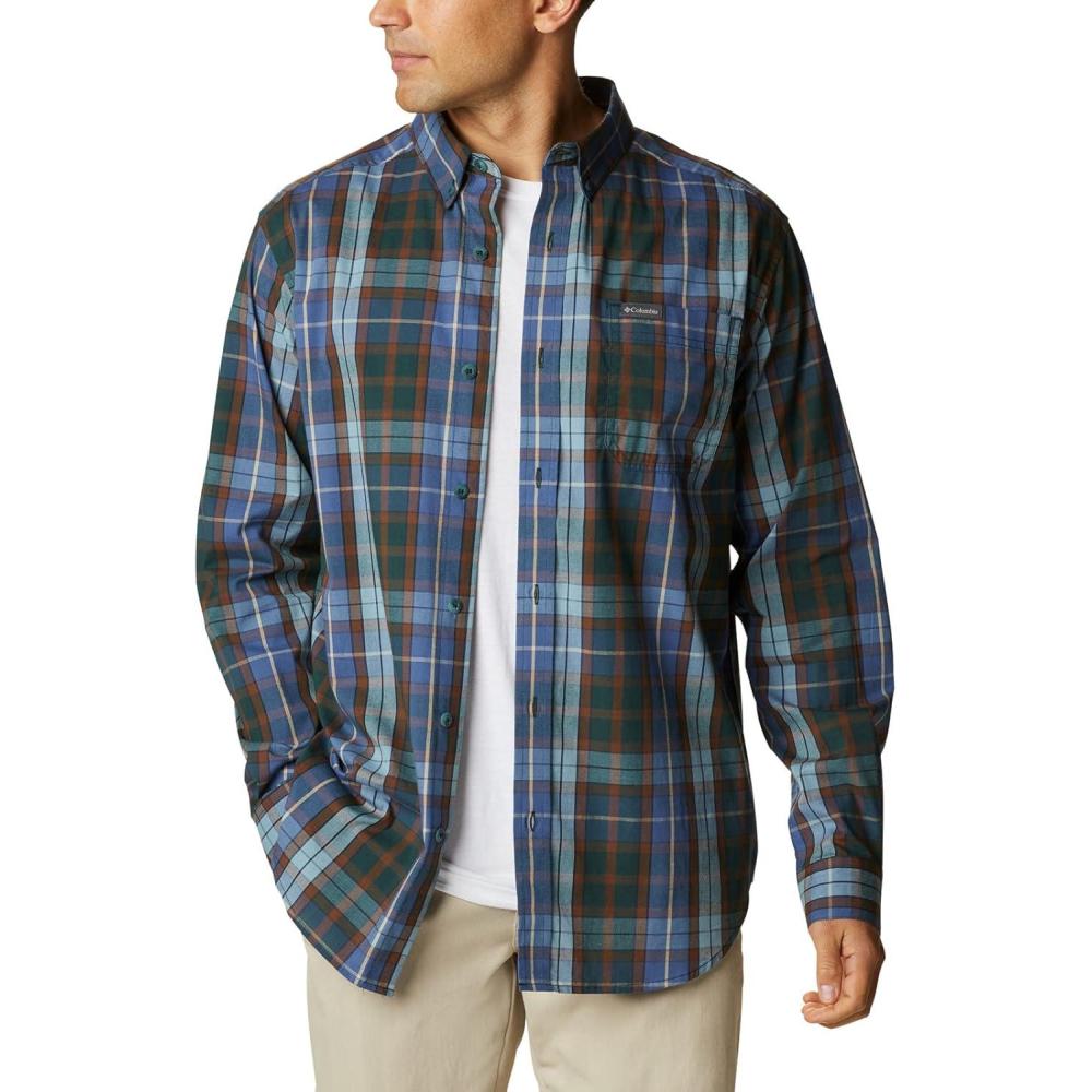 imageColumbia Mens Rapid Rivers Ii Long Sleeve ShirtSpruce Multi Plaid