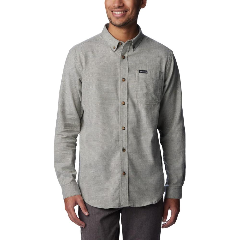 imageColumbia Mens Rapid Rivers Ii Long Sleeve ShirtStone Green Oxford