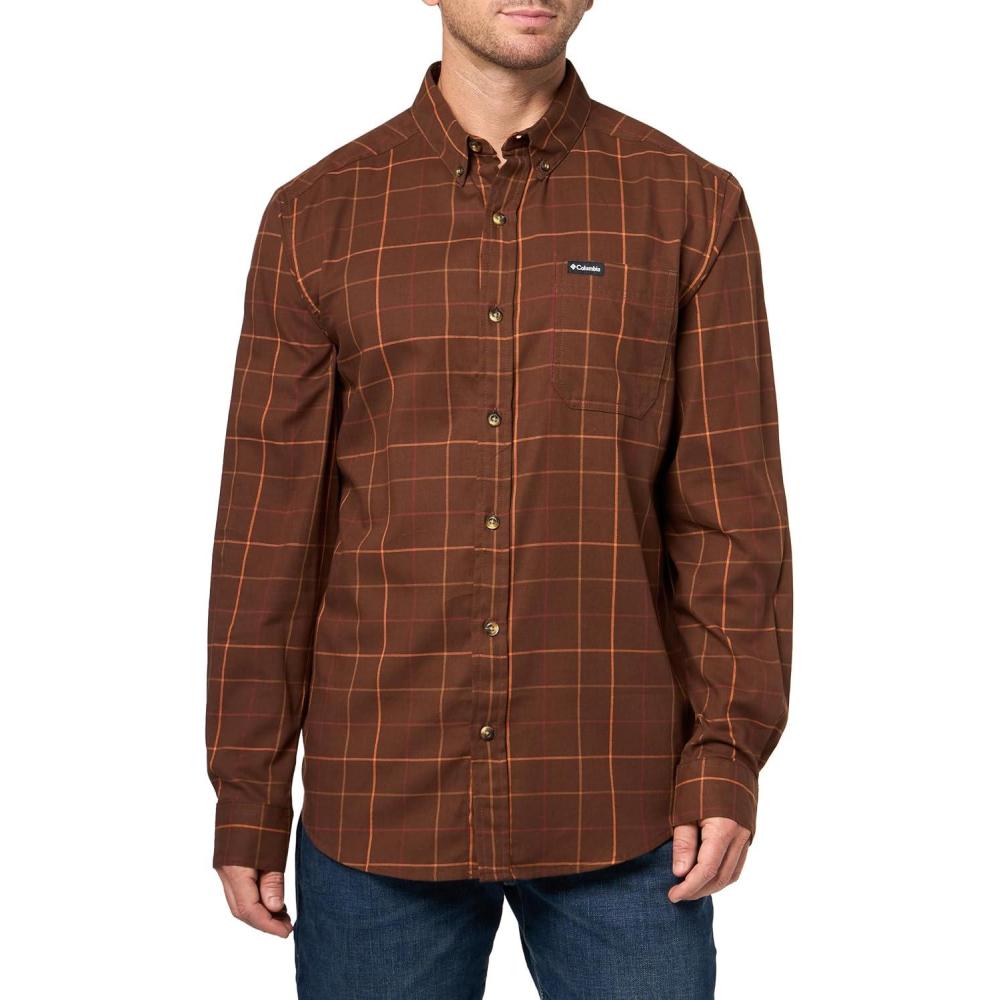 imageColumbia Mens Rapid Rivers Ii Long Sleeve ShirtTobacco Tattersall