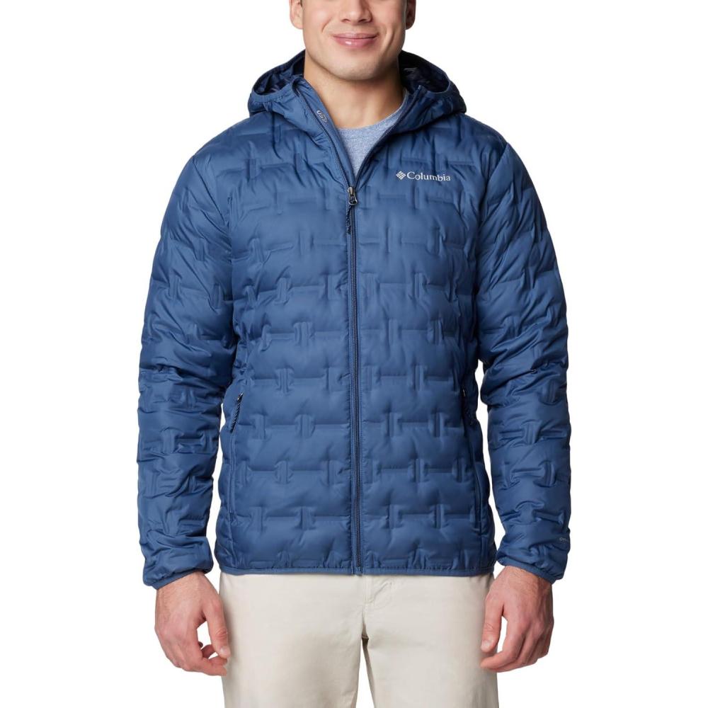 imageColumbia mens Delta Ridge II Down Hooded JacketDark Mountain