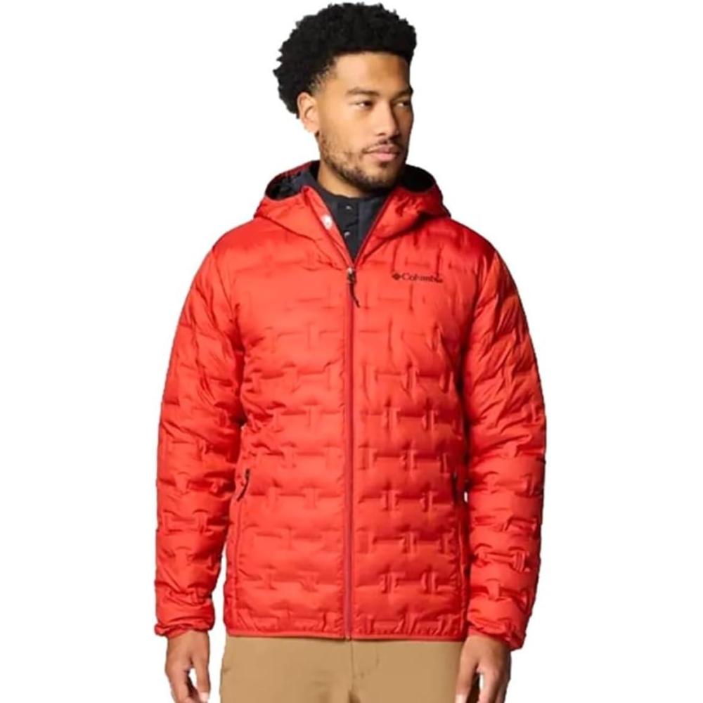 imageColumbia mens Delta Ridge II Down Hooded JacketSail Red