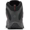 Columbia Men’s Crestwood Mid Waterproof Hiking Boots(Black/Charcoal)