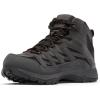 Columbia Men’s Crestwood Mid Waterproof Hiking Boots(Black/Charcoal)