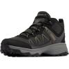 Columbia Men’s Peakfreak Rush Mid Outdry Hiking Shoes(Dark Grey/Stone Green)