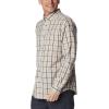 Columbia Men’s Rapid Rivers Ii Long Sleeve Shirt(Ancient Fossil Gingham)