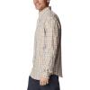 Columbia Men’s Rapid Rivers Ii Long Sleeve Shirt(Ancient Fossil Multi Gingham Orange)