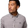 Columbia Men’s Rapid Rivers Ii Long Sleeve Shirt(Black Trail Crossing Gingham)