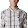 Columbia Men’s Rapid Rivers Ii Long Sleeve Shirt(Bluestone Multi Gingham)