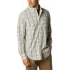 Columbia Men’s Rapid Rivers Ii Long Sleeve Shirt(Chalk Tartan Grid)